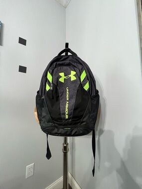 Under Armour Storm Black and Green Backpack